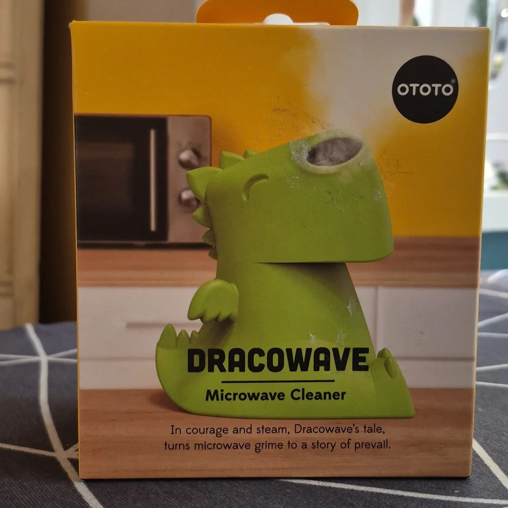 OTOTO Green Dracowave Microwave Steamer Magical Cleaner New In Box